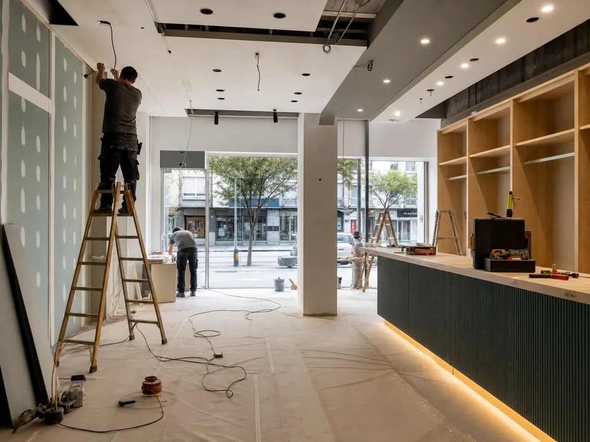 Reforma de locales en A Coruña: obra de nuestro equipo